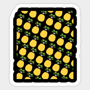 Halloween Pineapple Sticker